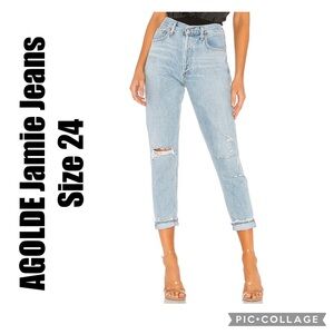 AGOLDE Jamie Jeans Size 24